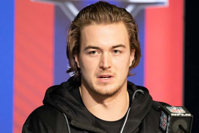 Kenny Pickett at 2022 NFL Combine